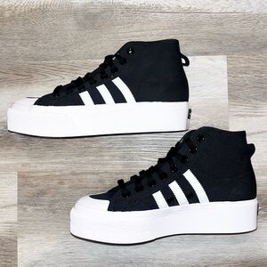 NWT ADIDAS NIZZA PLATFORM MID